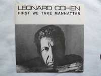 Leonard Cohen "First We Take Manhattan" 7" single