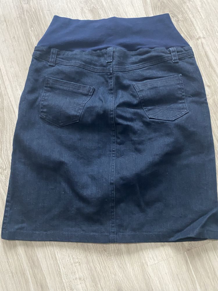 Ciążowa spódniczka jeansowa L/XL