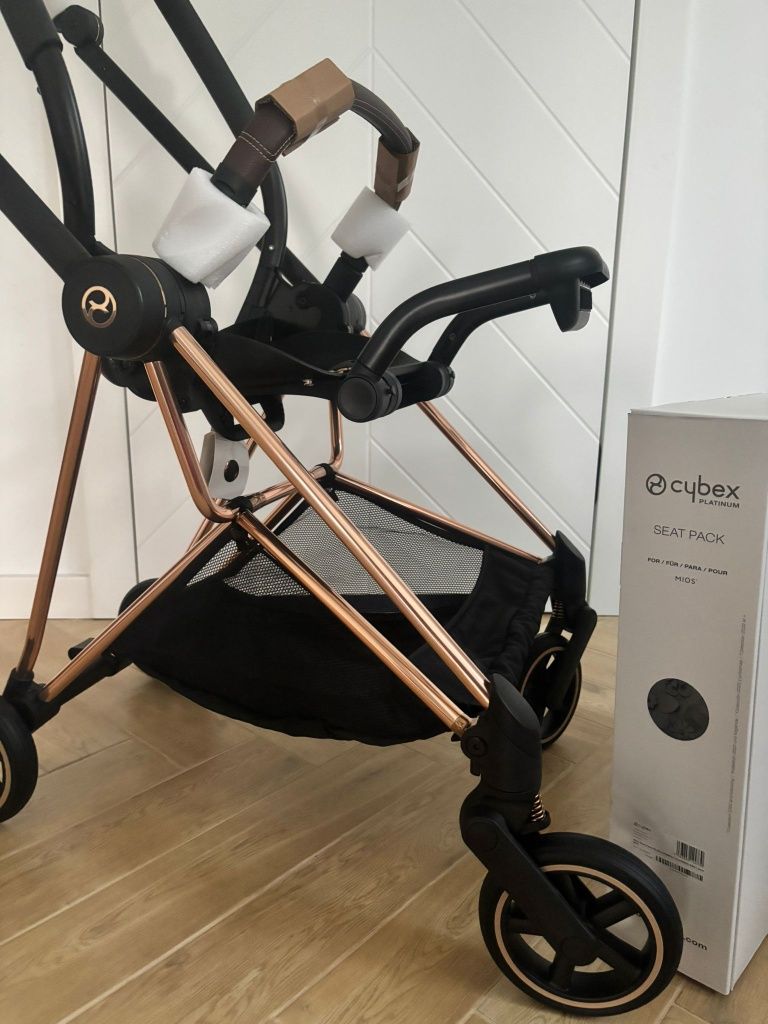 Cybex Mios 3.0 Wózek Spacerowy Dream Grey Simply Flowers