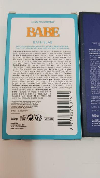 Tabliczki spa do kąpieli