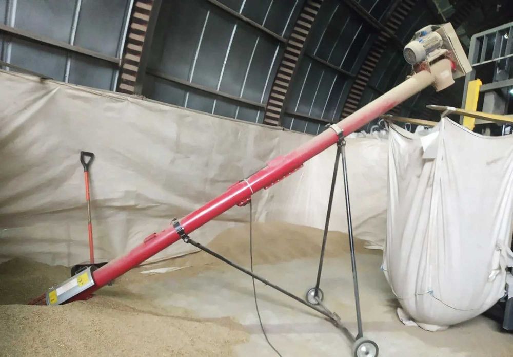 Зернонавантажувач шнековий 8м шнековый погрузчик, зернопогрузчик 140мм