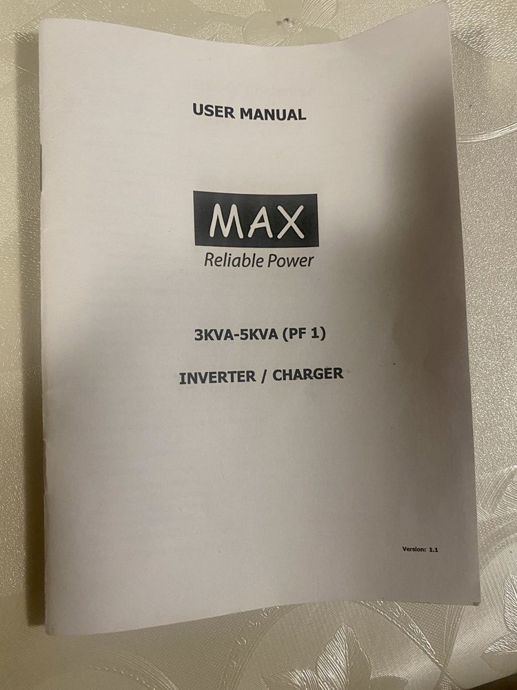 Сонячний Гібридний Інвертор MAX Reliable Power 5 кВт.