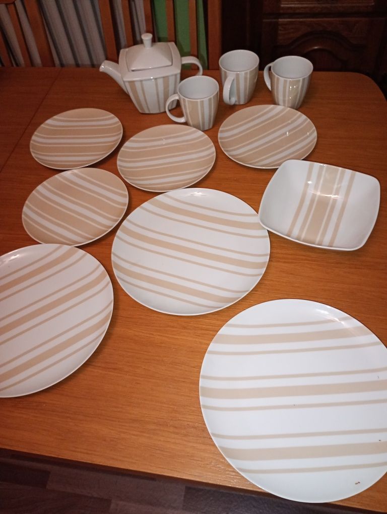 Komplet porcelany Lubiana