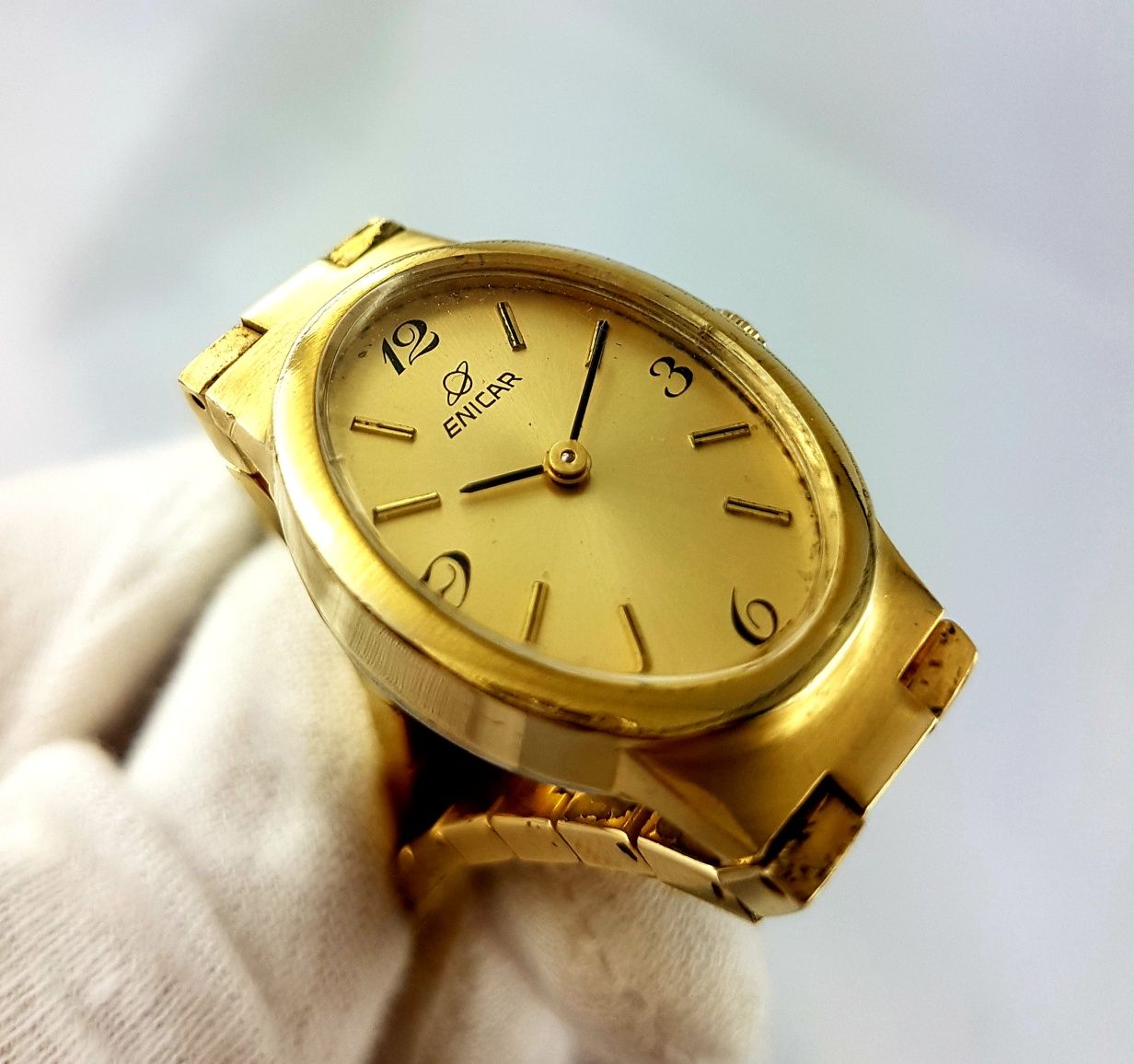 Damski Zegarek Vintage ENICAR SWISS Unikat