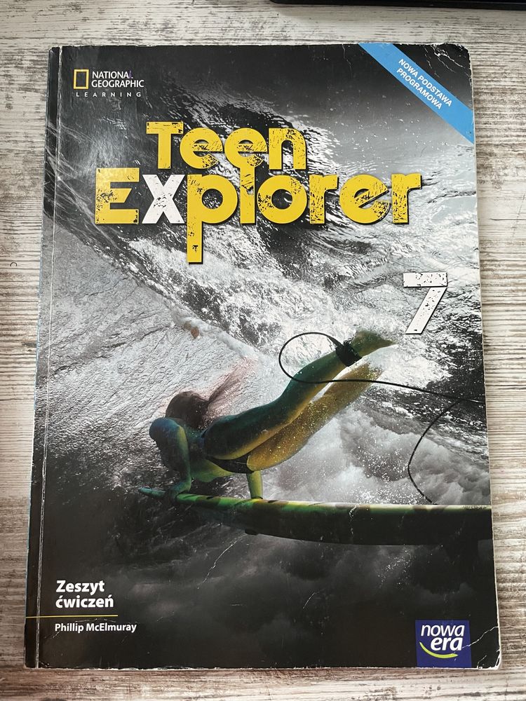 Podręcznik + Zeszyt Ćwiczeń Język Angielski klasa 7-8 Teen Explorer