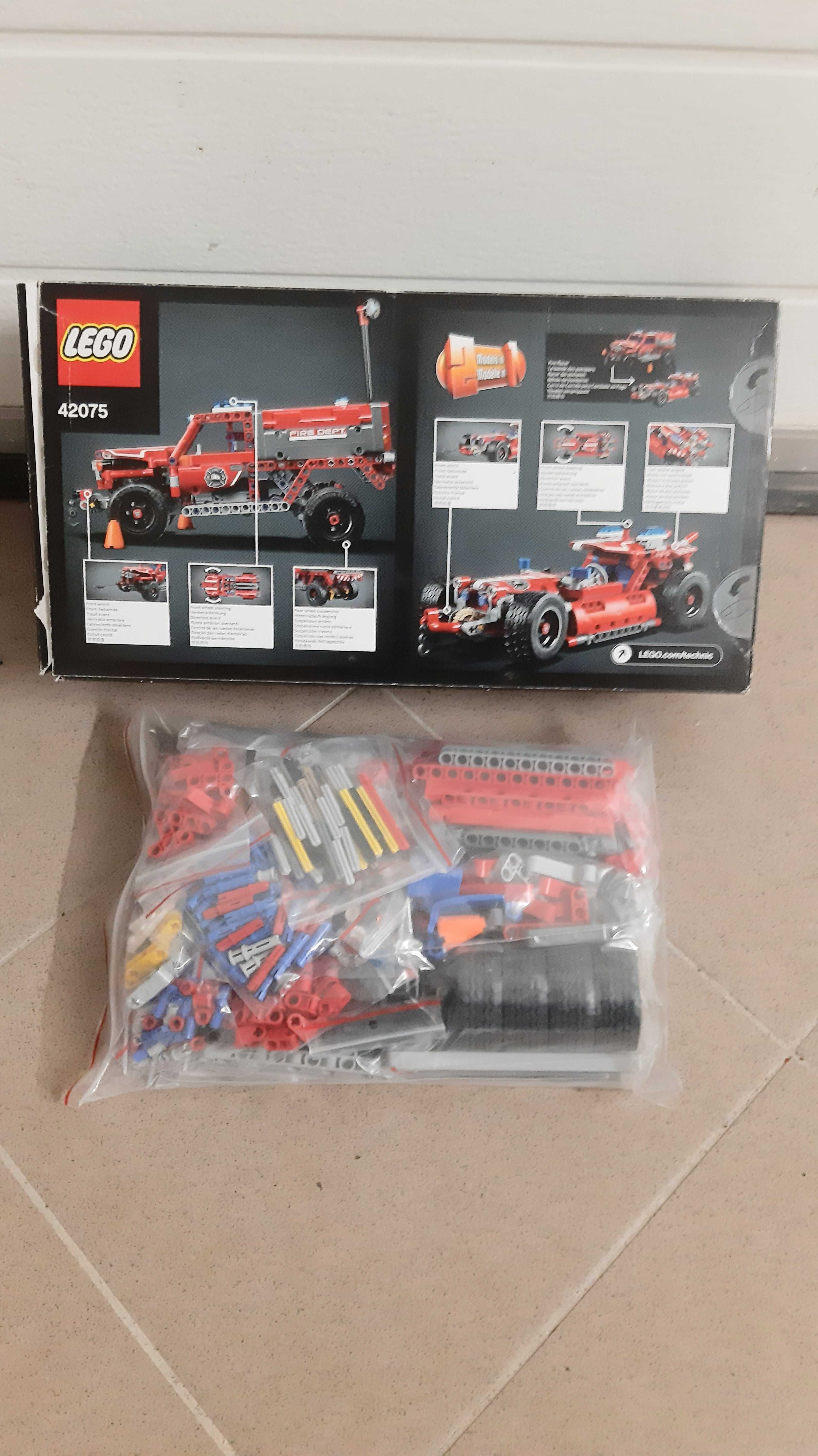Lego Technic 42075 Oryginalna Straż Pożarna cały komplet jak nowy
