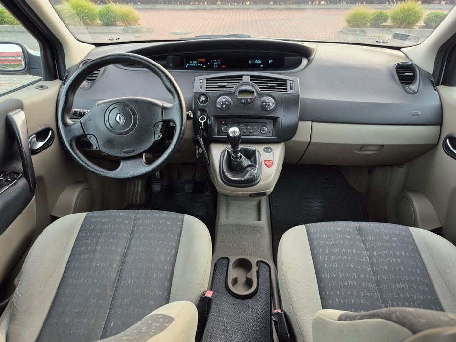 Renault Scenic 2 2.0 136KM Benzyna Klima 8xPP Alu17 Grzane Fotele