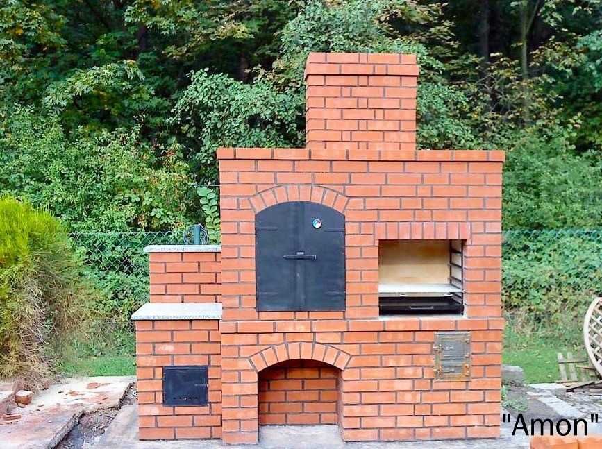 Grill ogrodowy – Wędzarnia, Grill, Piec do chleba i pizzy!