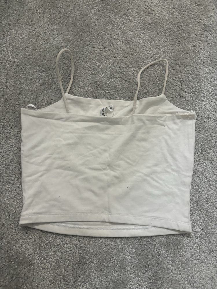 Білий топ Cropp xs