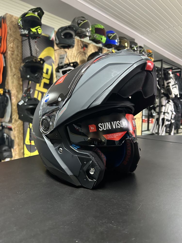 kask motocyklowy mt helmets ATOM 2 matt r. s m l xl
