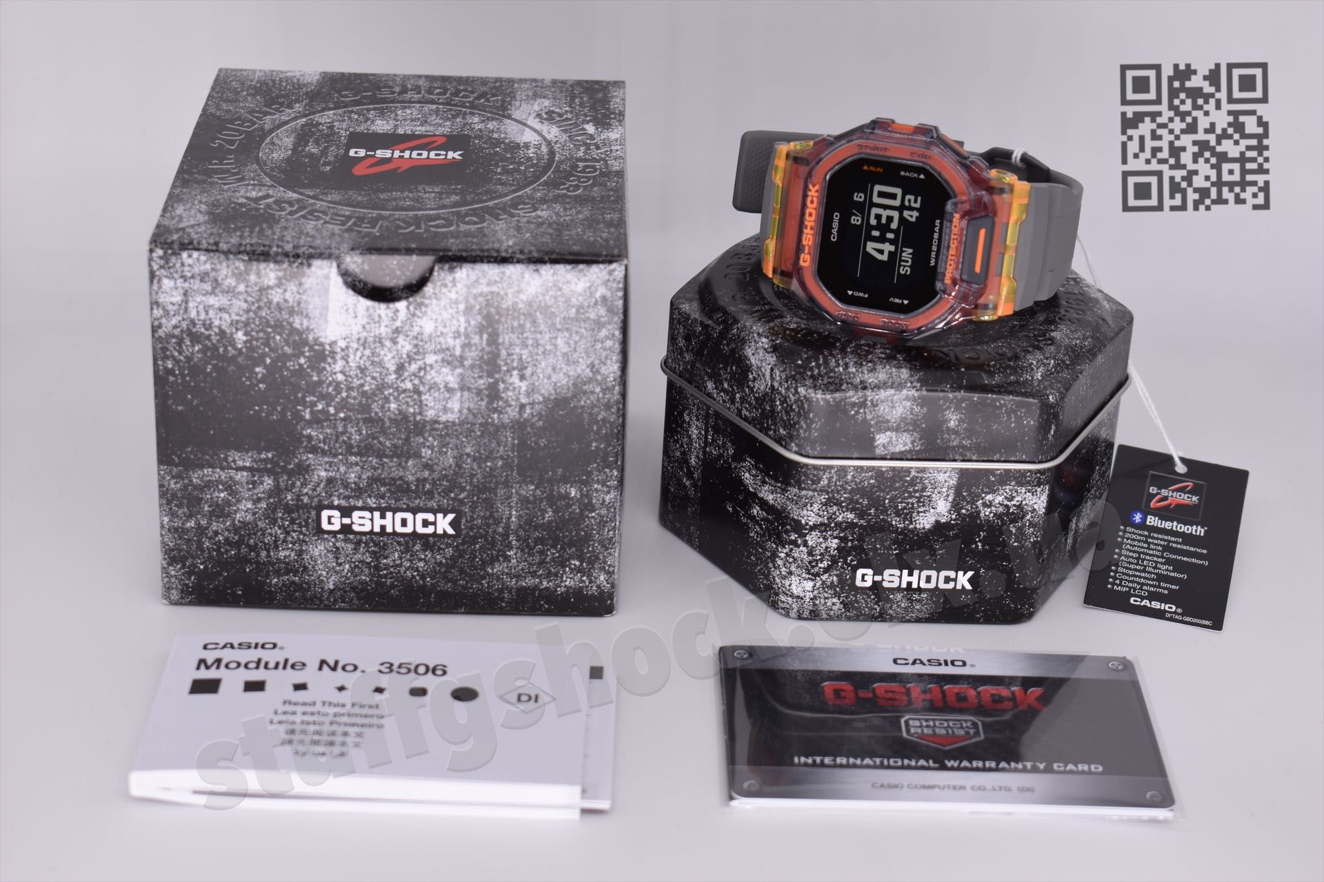 Casio G-Shock GBD-200SM-1A5 NEW ORIGINAL | Bluetooth