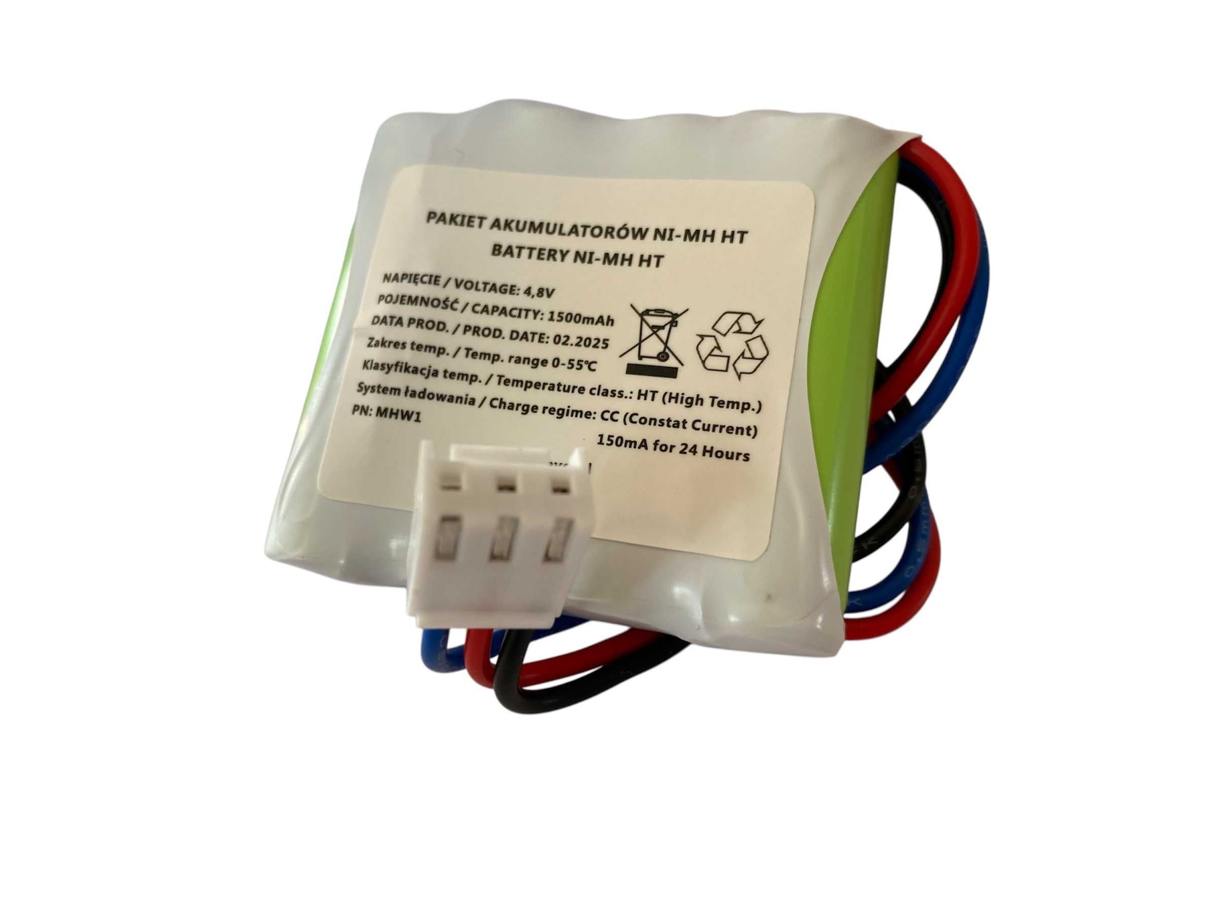 Bateria Ni-MH 4,8V AA 1500mAh HT płotek 3-pole