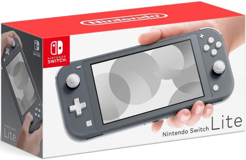Набор консоль Nintedo Switch Lite 256 гб Grey + Игра Minecraft б/у