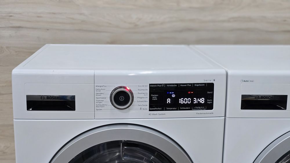 Топ.Комплект Пралка+Сушильна Bosch 8 Series 8-10кг Тепл.Насос 2021р