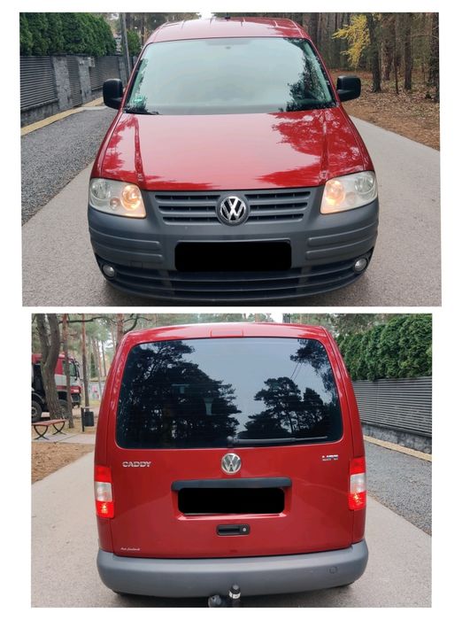 Volkswagen Caddy 1.9TDI Hak  Klimatyzacja ! Bez Korozji !