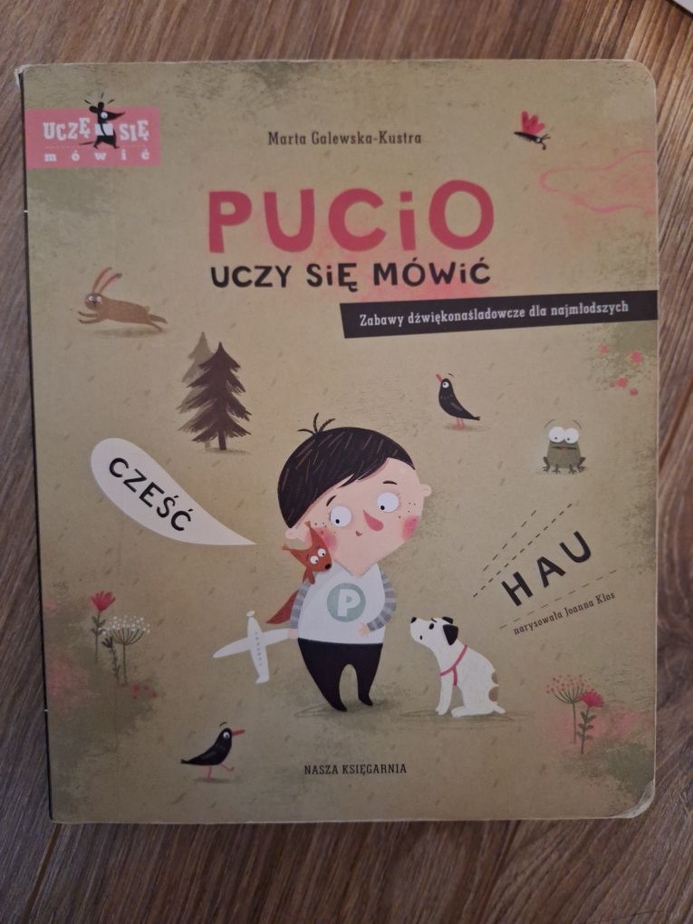 Pucio uczy się mówić