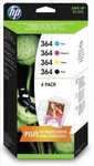 HP 364 4Pack (J3M82AE) wkłady atramentowe zestaw