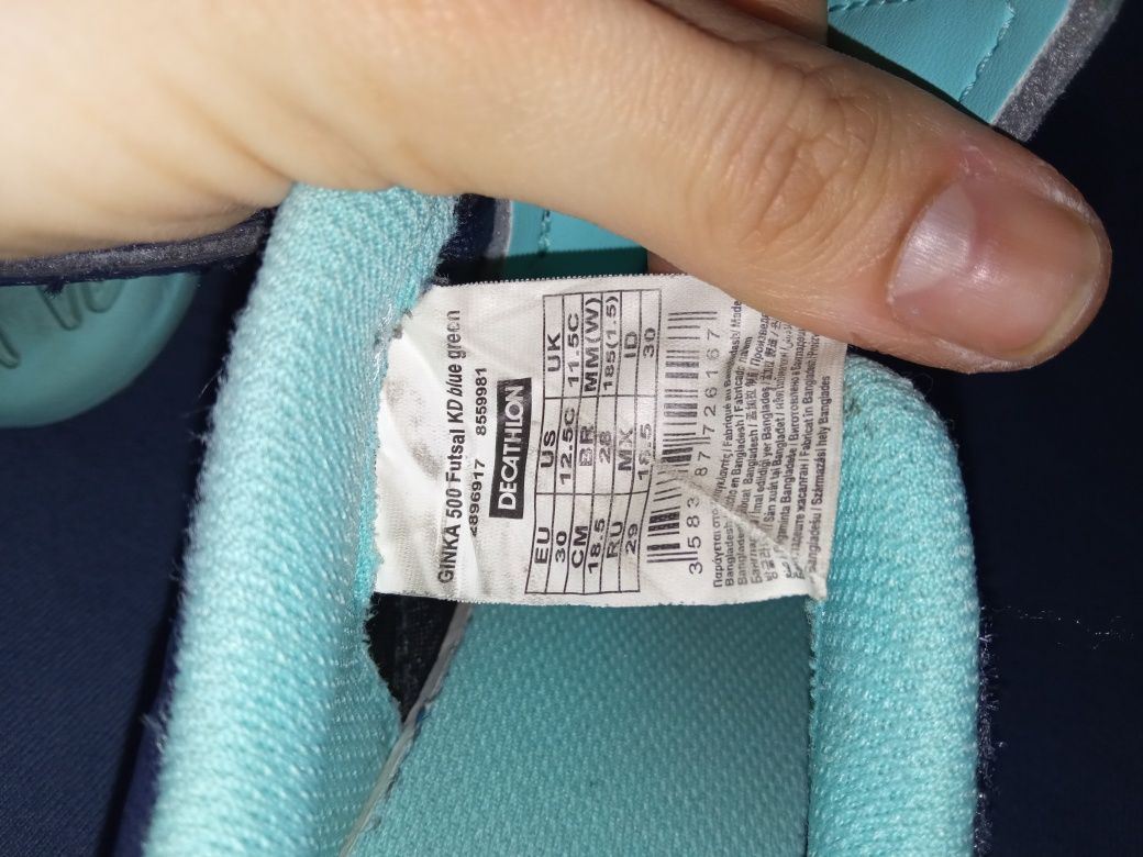 Buty halowe do piłki nożnej dla chłopca do przedszkola do szkoły Imvis