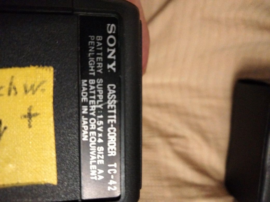 Sony Cassette Corder TC 42