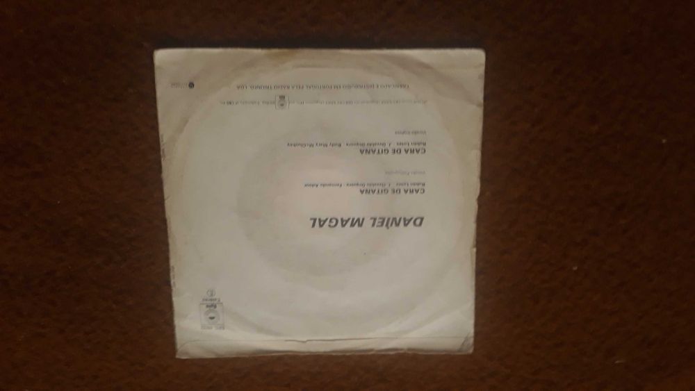 Daniel Magal - Cara de gitana - single vinil - portes incluídos