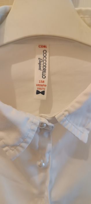 Elegancka biała koszula 158