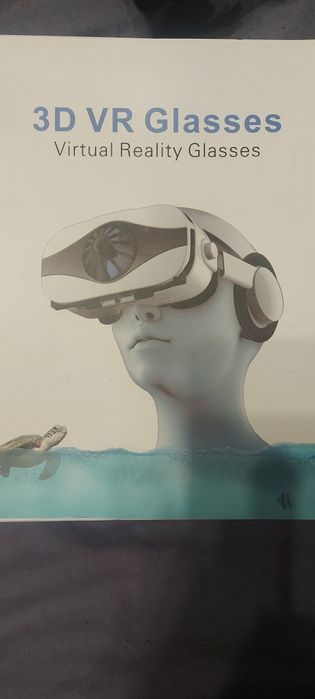 VR Очки шлем виртуальной реальности  с кулером и наушниками