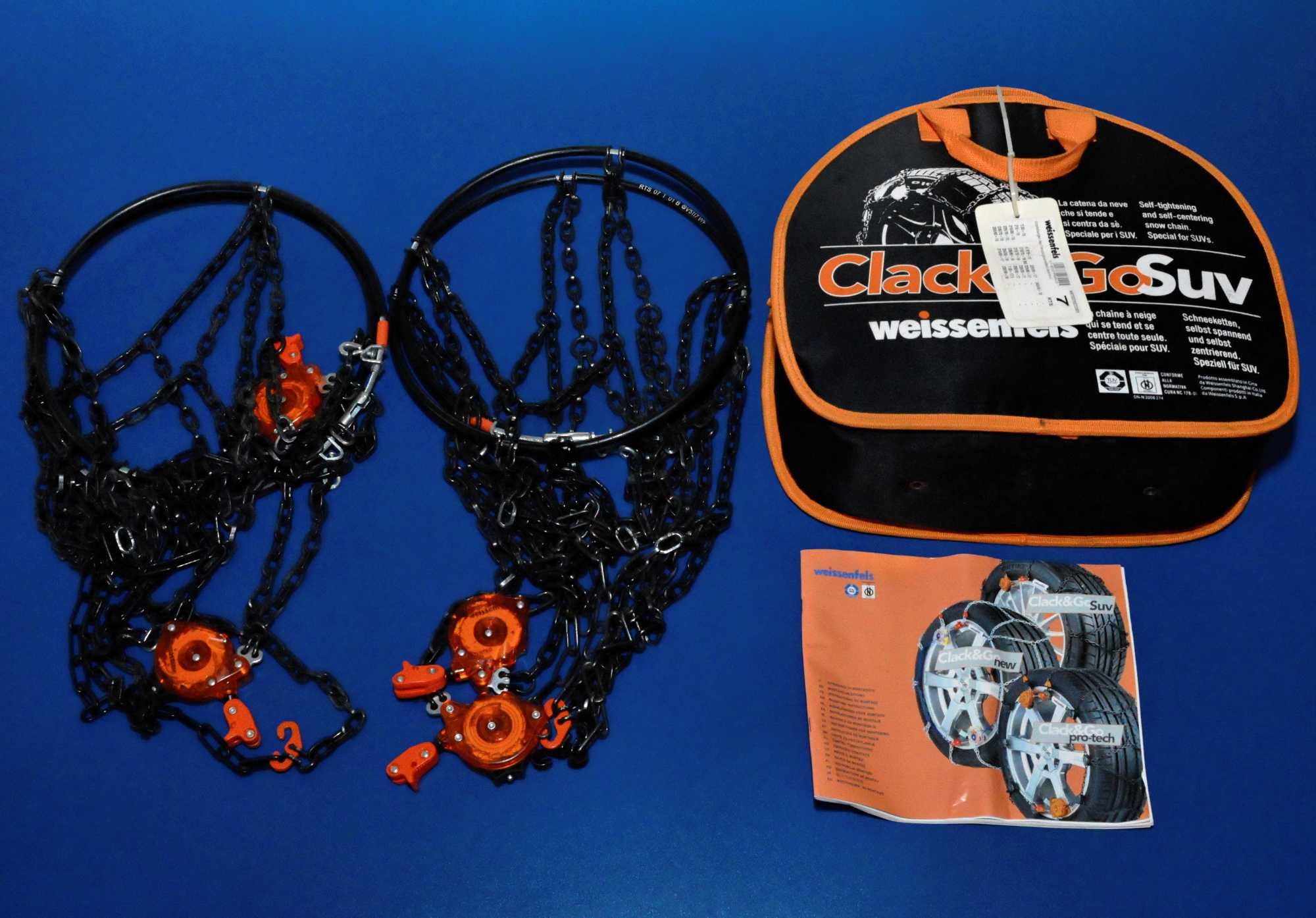 Łańcuchy śniegowe Waissenfels Clack&Go SUV RTS 7