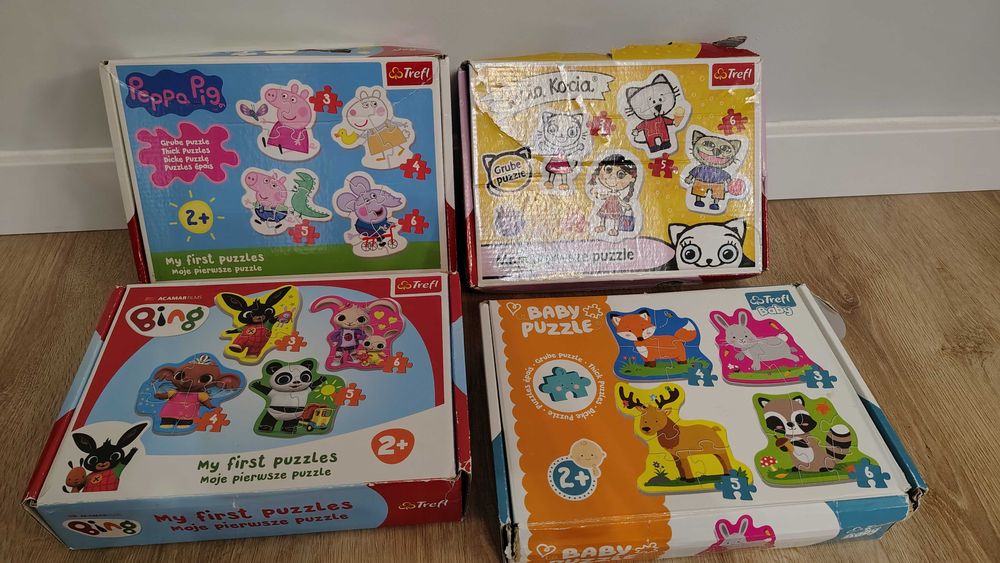 Moje pierwsze puzzle zestaw