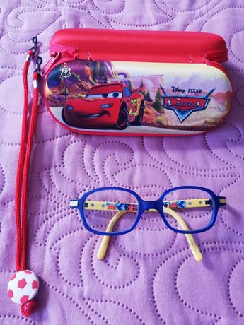 Oprawki okularowe dla chłopca, Disney, Cars , Zygzak Mcqueen