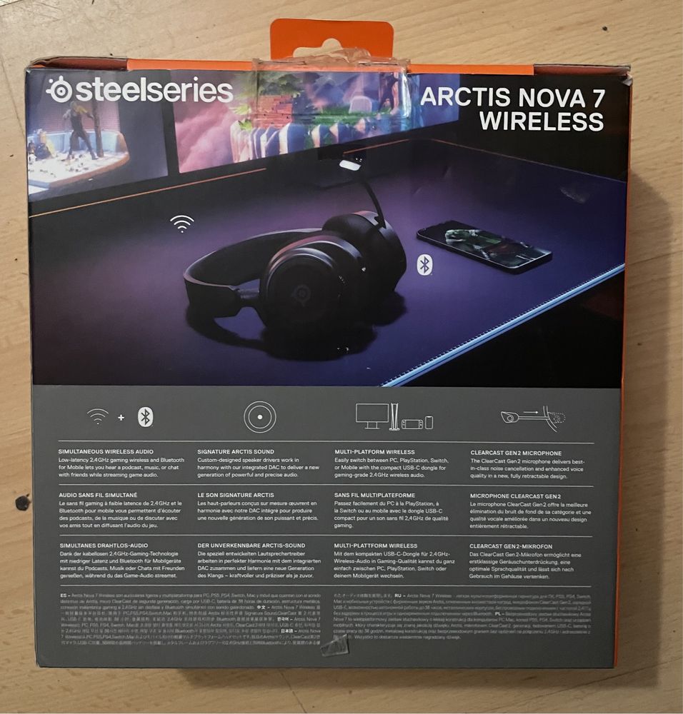 Steelseries arctis nova 7