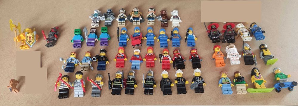Minifigurki LEGO City/Ninjago/Nexo Knights/Chima/Minecraft