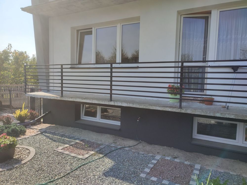 balustrada na balkon