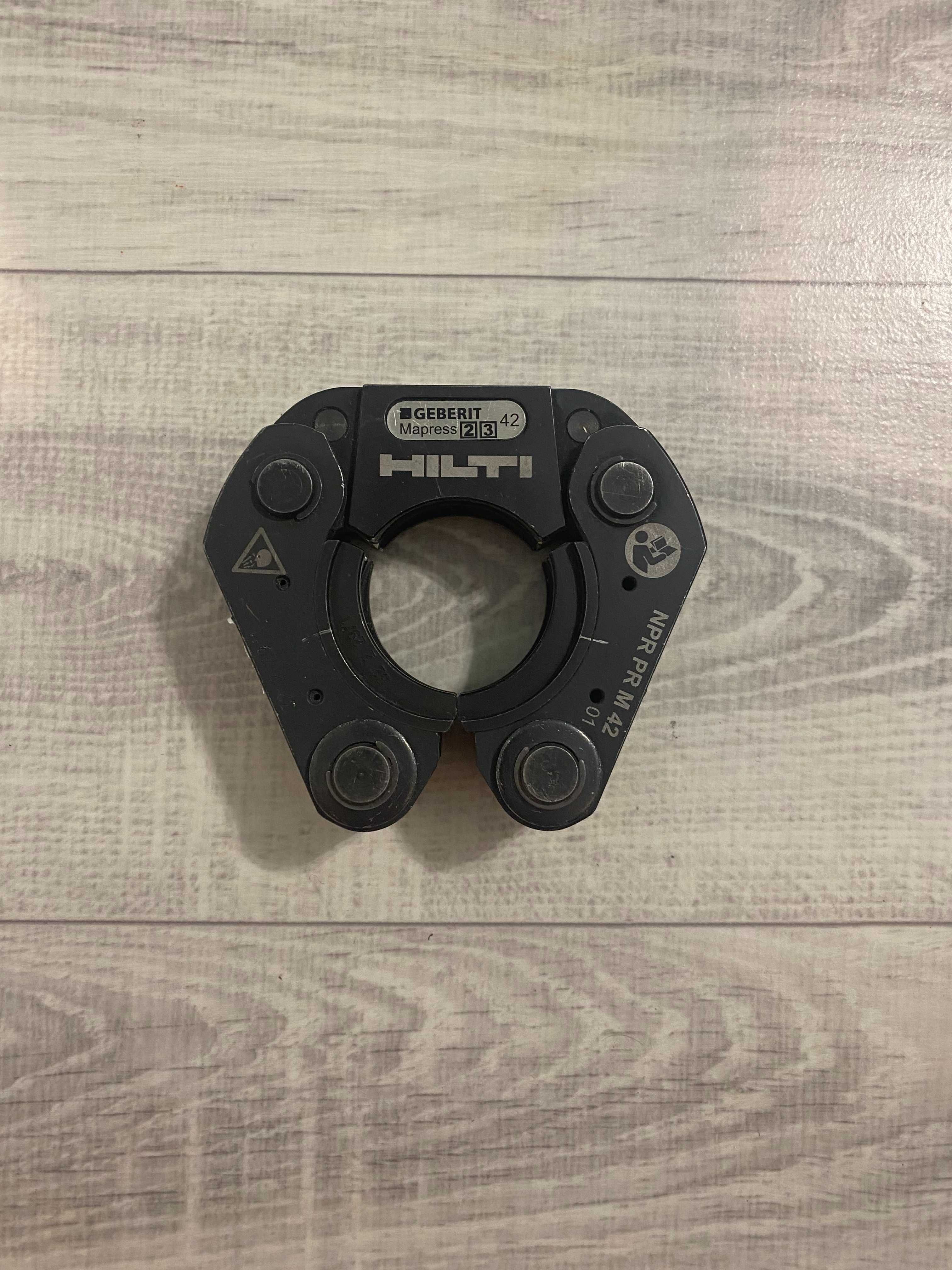 Pierścień zaciskowy opaska HILTI NPR PR M 42 szczęka Geberit Mapress