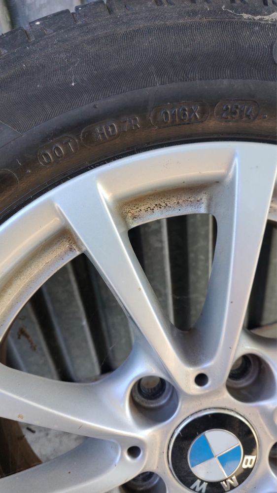 Cztery alufelgi 16 do BMW, 5x120 7 ET31 w bardzo dobrym stanie
