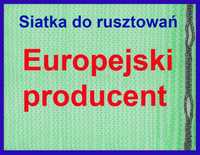 Siatka do rusztowań 2,57x10 siatka rusztowaniowa siatka na rusztowanie