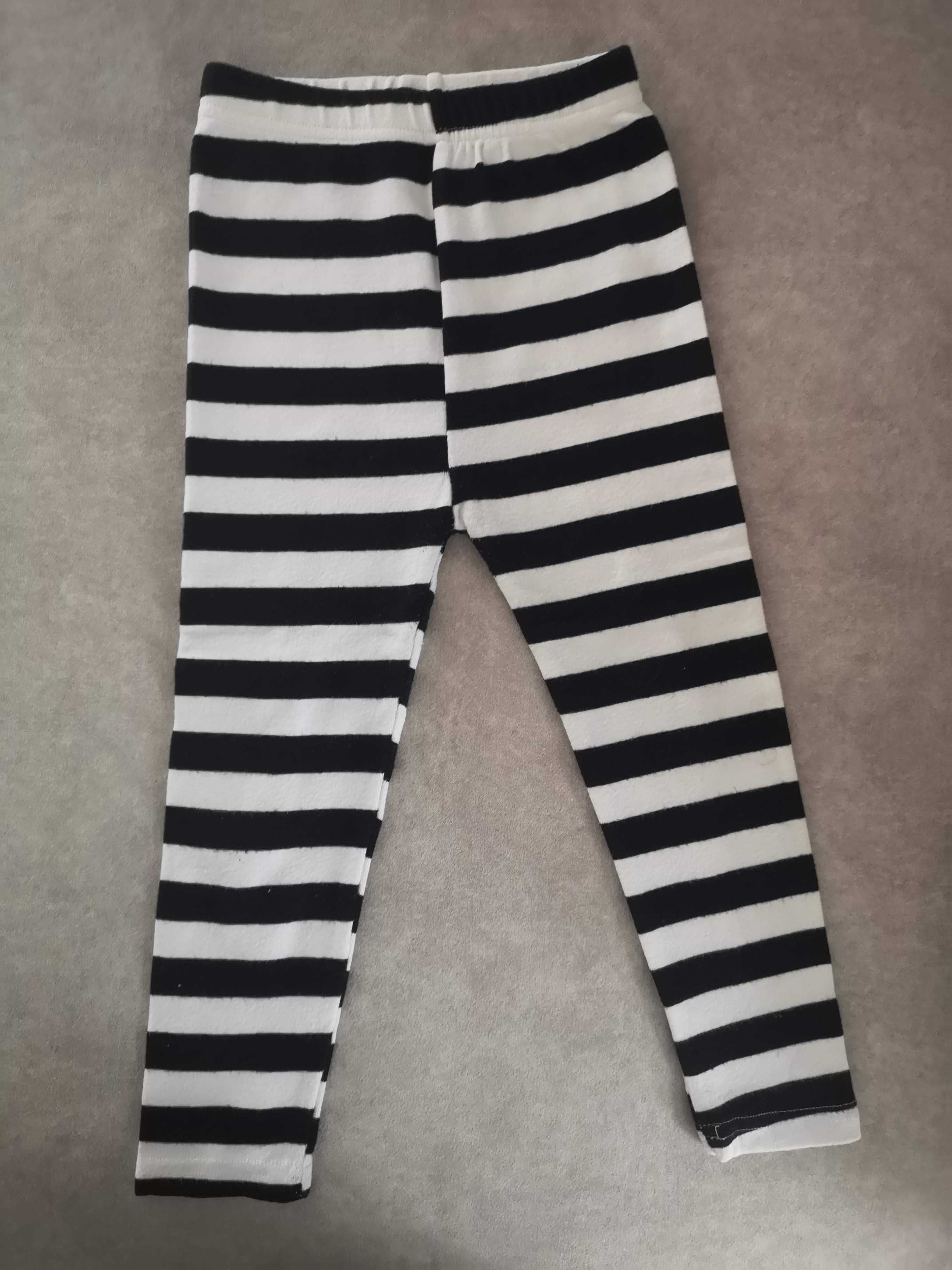 Legginsy w paski