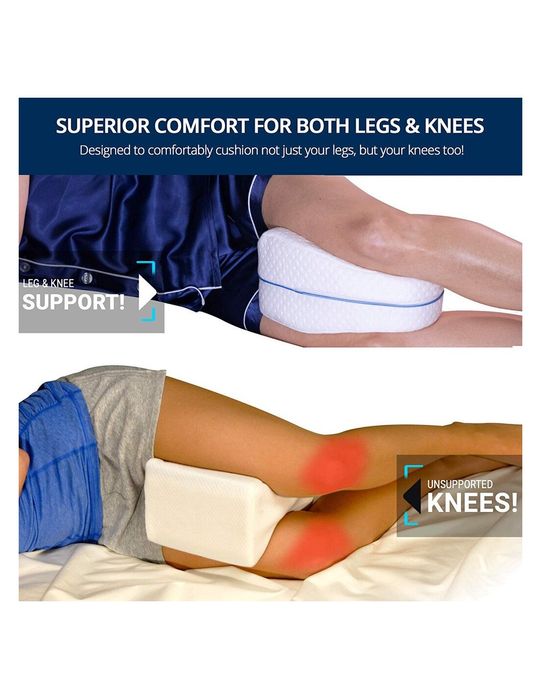 Almofada Ortopédica Pernas Branca