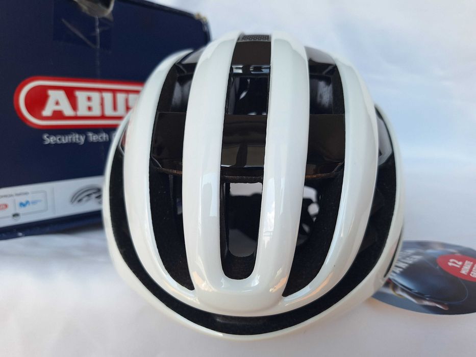 Kask rowerowy szosowy Abus AirBreaker Polar White S 51-55cm