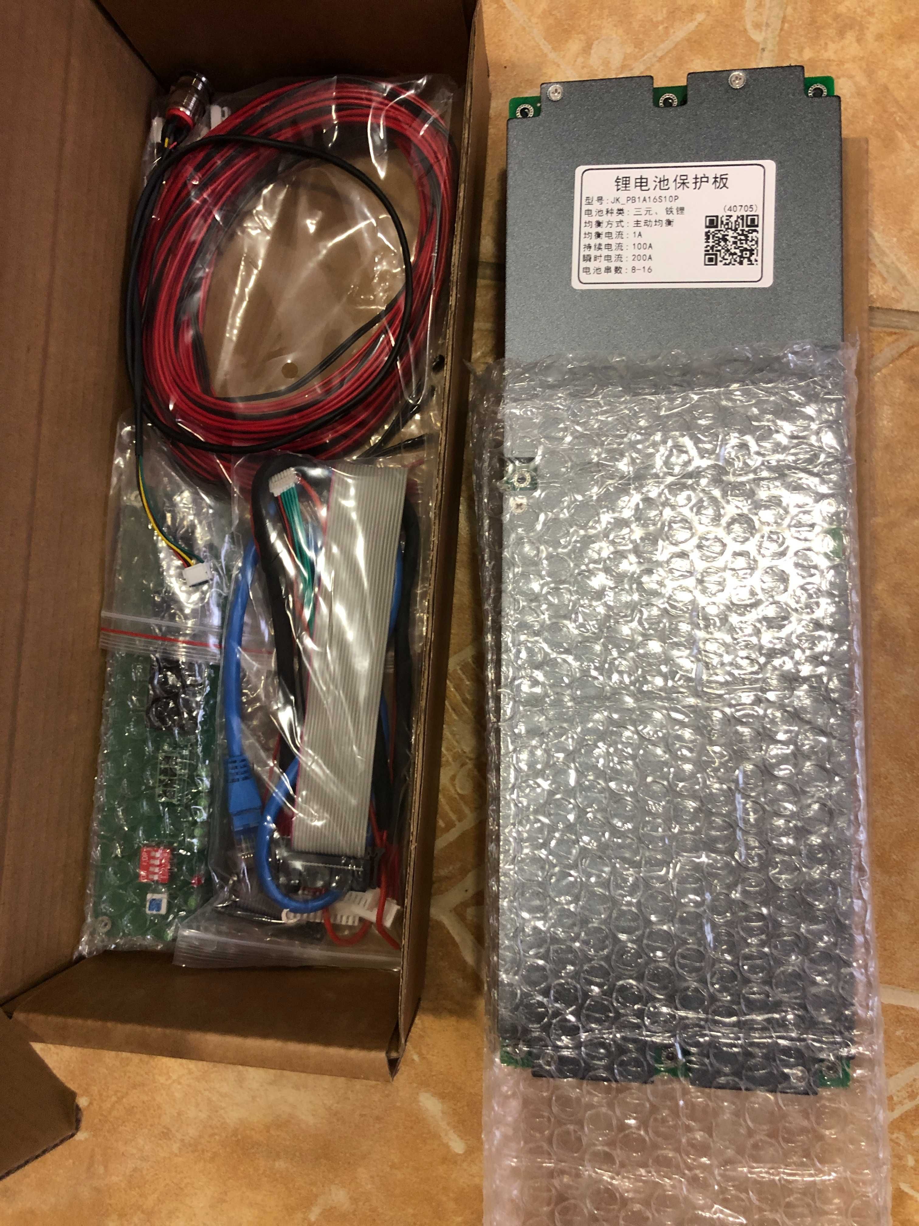 Smart BMS JIKONG 4-8s 7-20s, 4.3INCH LCD, JK-B2A20S20P, JK-B2A8S20P...