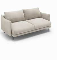 Sofa kanapa 3 os beżowa welurowa Paris Christian Lacroix Westwing