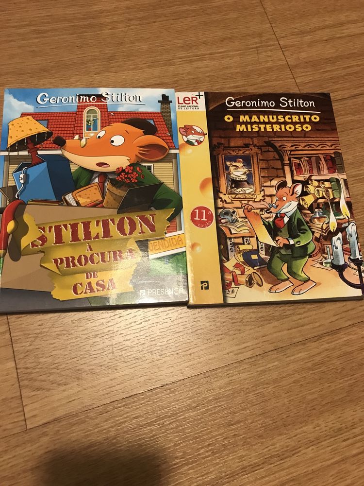 Livros Geronimo Stilton