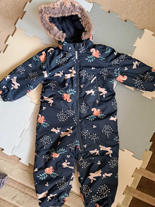 Kombinezon zimowy dziewczęcy h&m 104