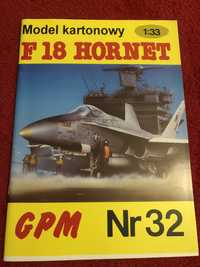 F18 Hornet model kartonowy GPM nr 32