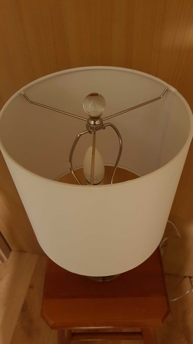 Lampa  stołowa z abażurem