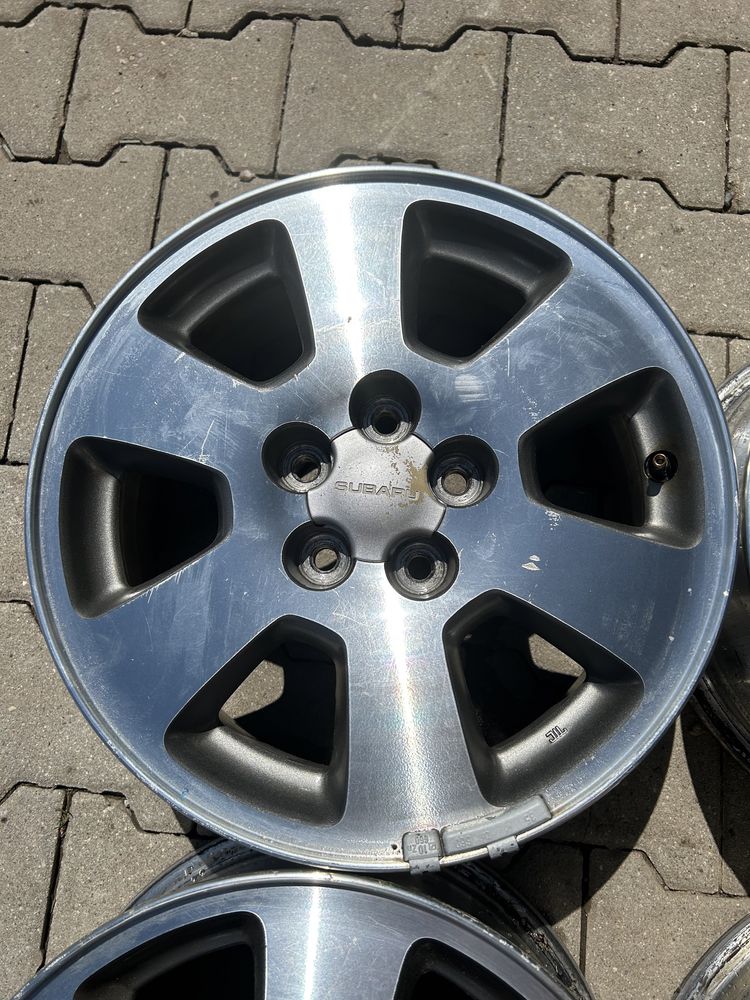 Felgi subaru r16 5x100r15 orginal