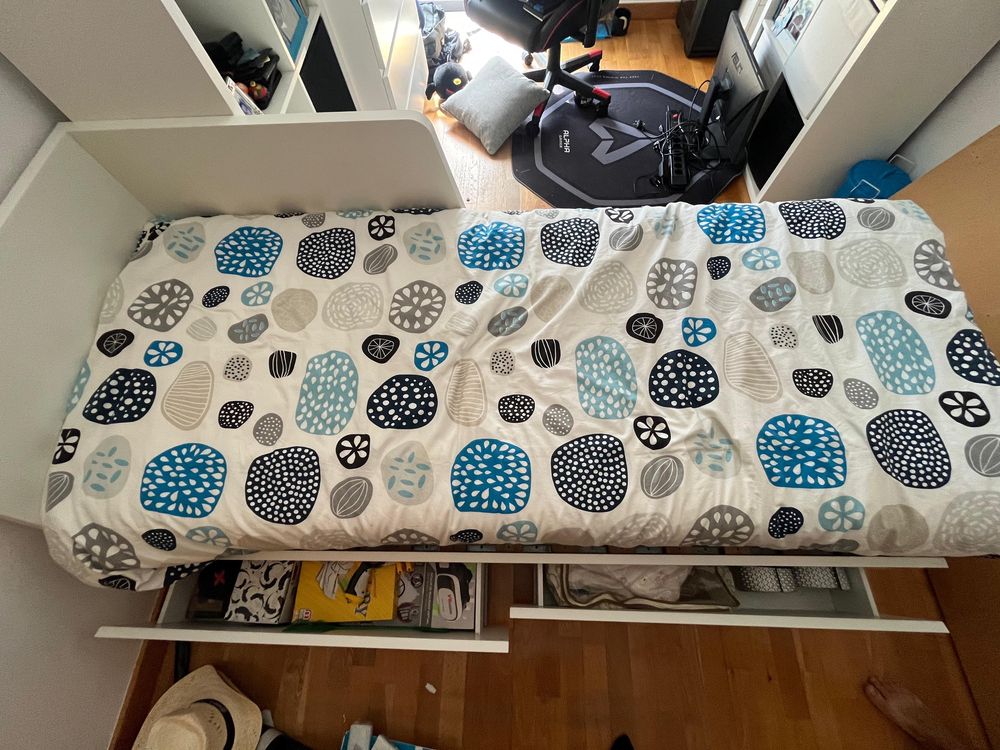 Cama induvidual/casal IKEA Flekke