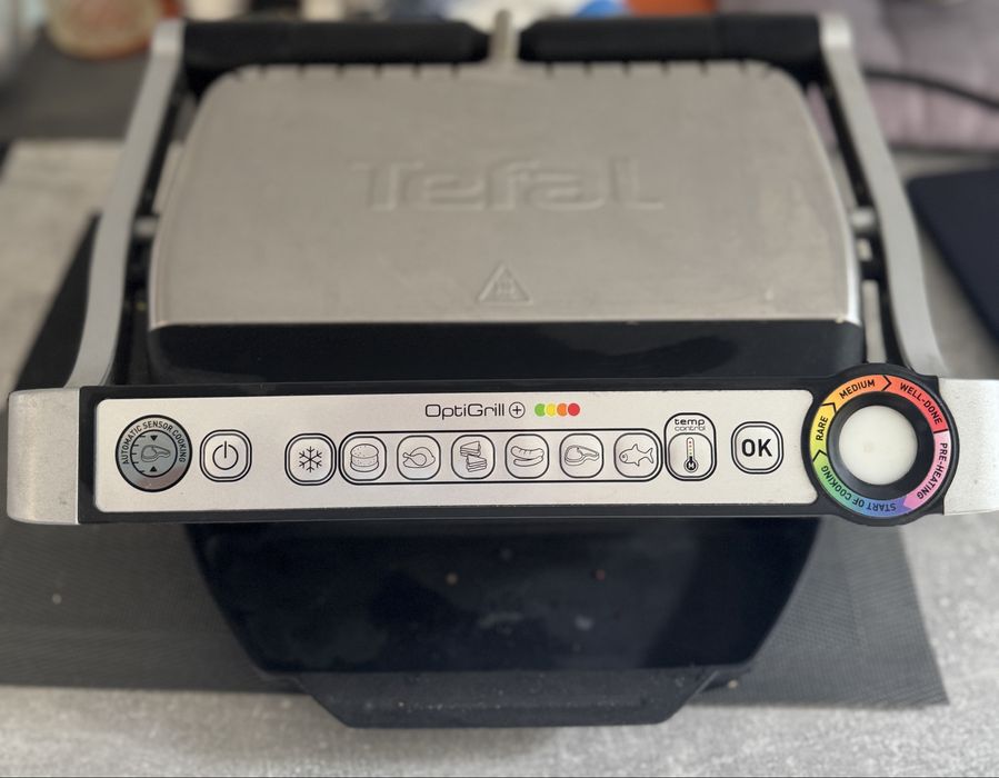 Гриль електричний TEFAL OptiGrill+ GC712D34