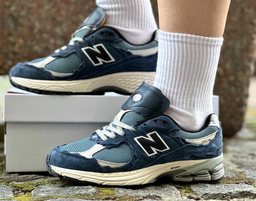 ТОП! New Balance 2002R Protection Pack Blue 38 39 40 41 42 43 44 45 нб