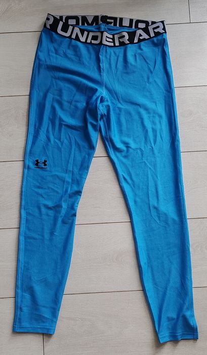 Legginsy niebieskie Under Armour roz. L