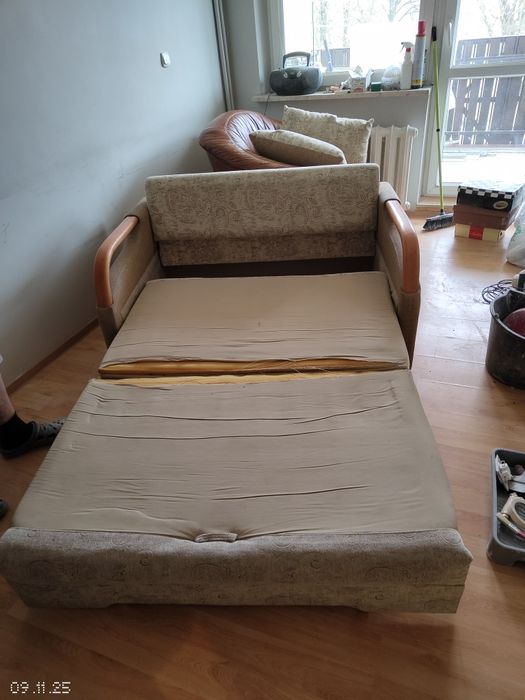 Sofa rozkładana.